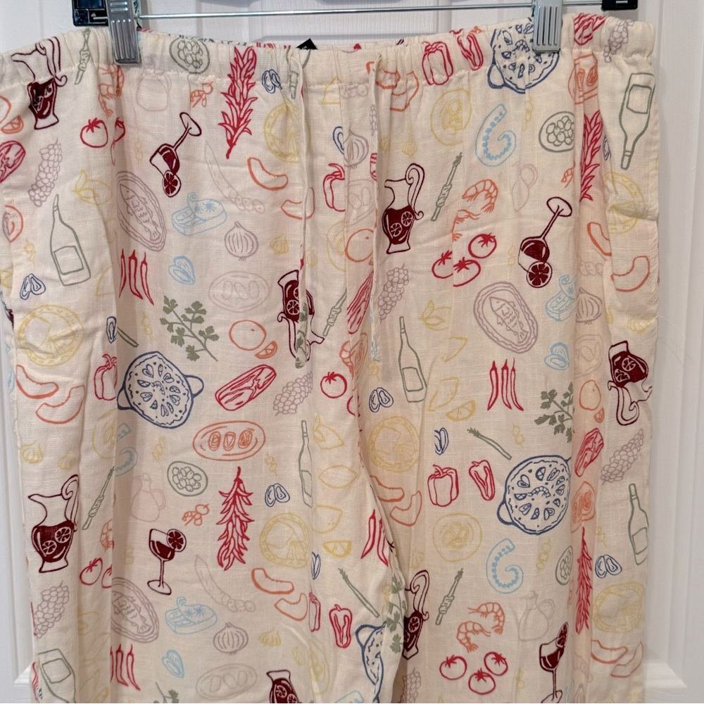 Sincerely Jules Wide Leg Linen
Blend Pull On Pants XL - Picture 4 of 10